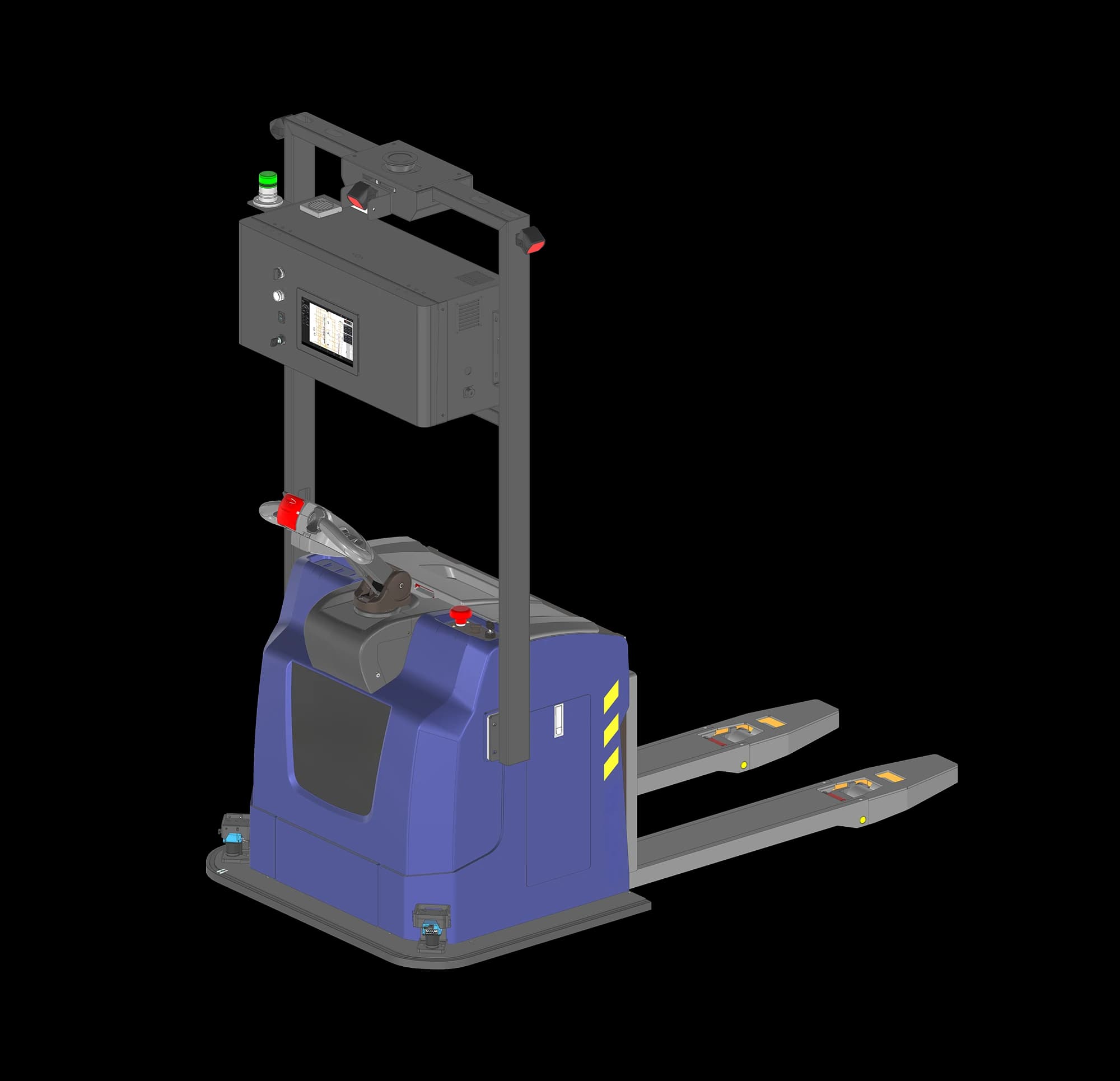 BotOnly FLT-PH-107 Heavy Pallet-Handling Forklift