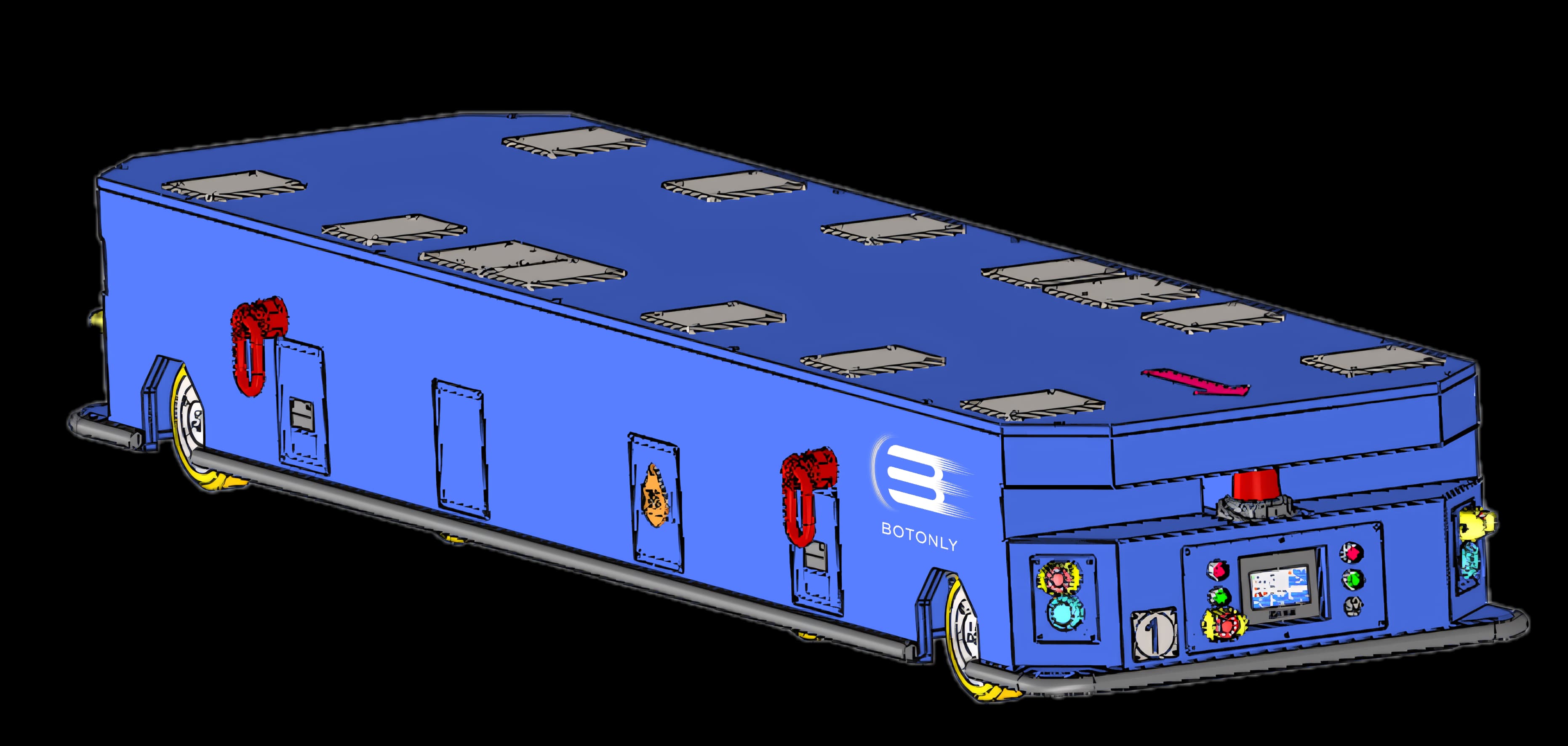 BotOnly AMR-HD-105 Heavy-Duty Top-Load AMR