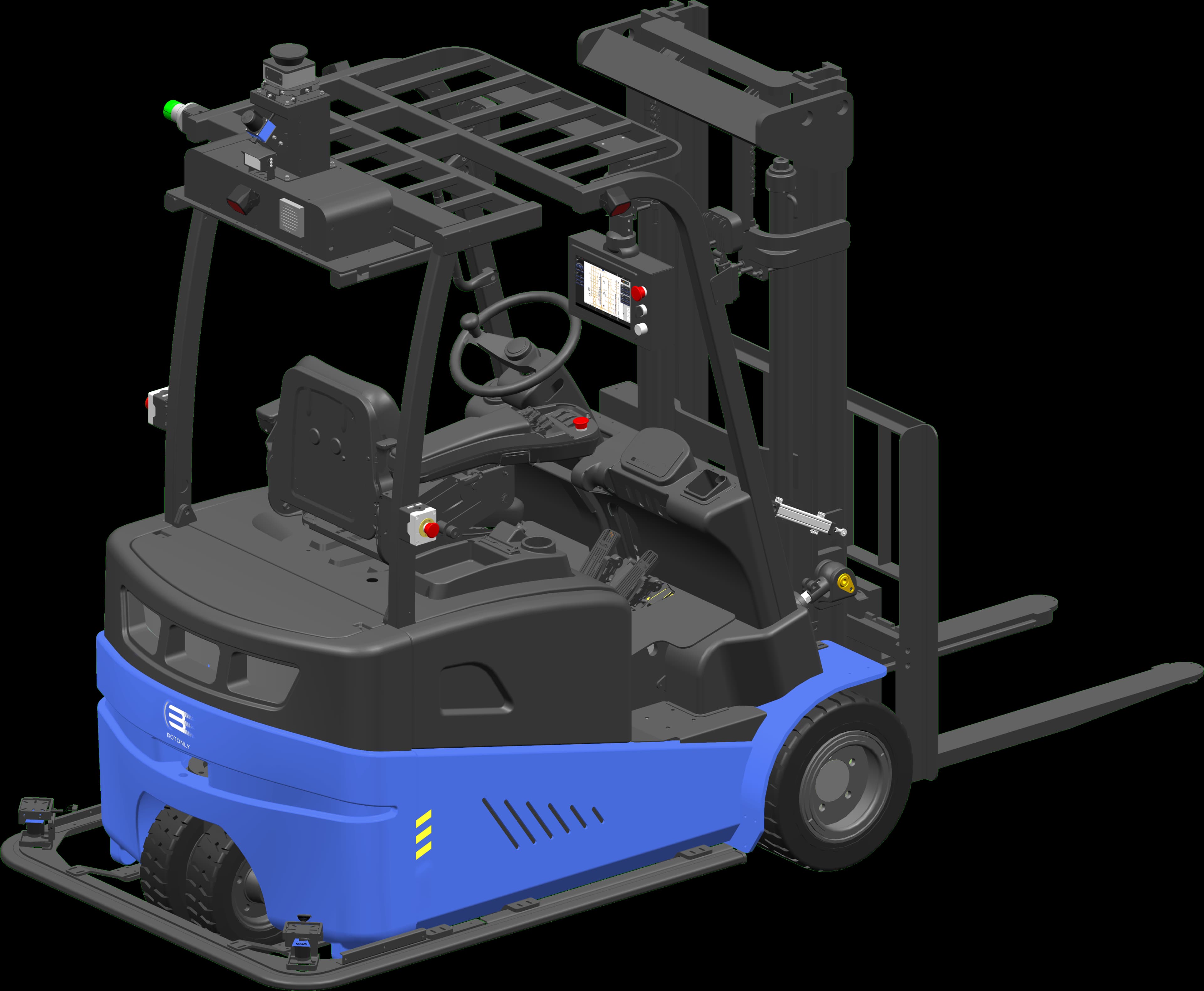 BotOnly FLT-CB-105 Outdoor Autonomous Counterbalance Forklift