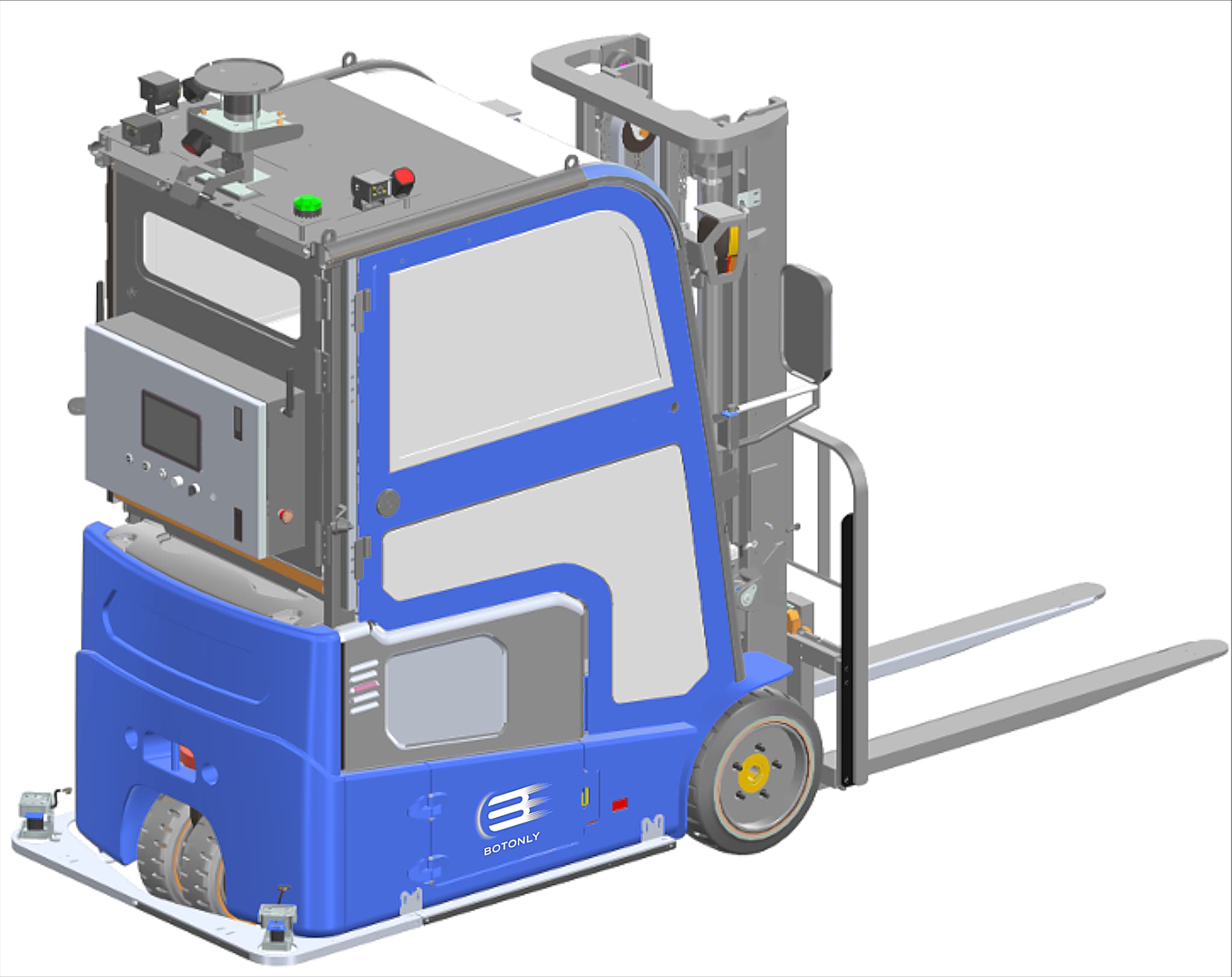 BotOnly FLT-CB-108 Outdoor Autonomous Counterbalance Forklift