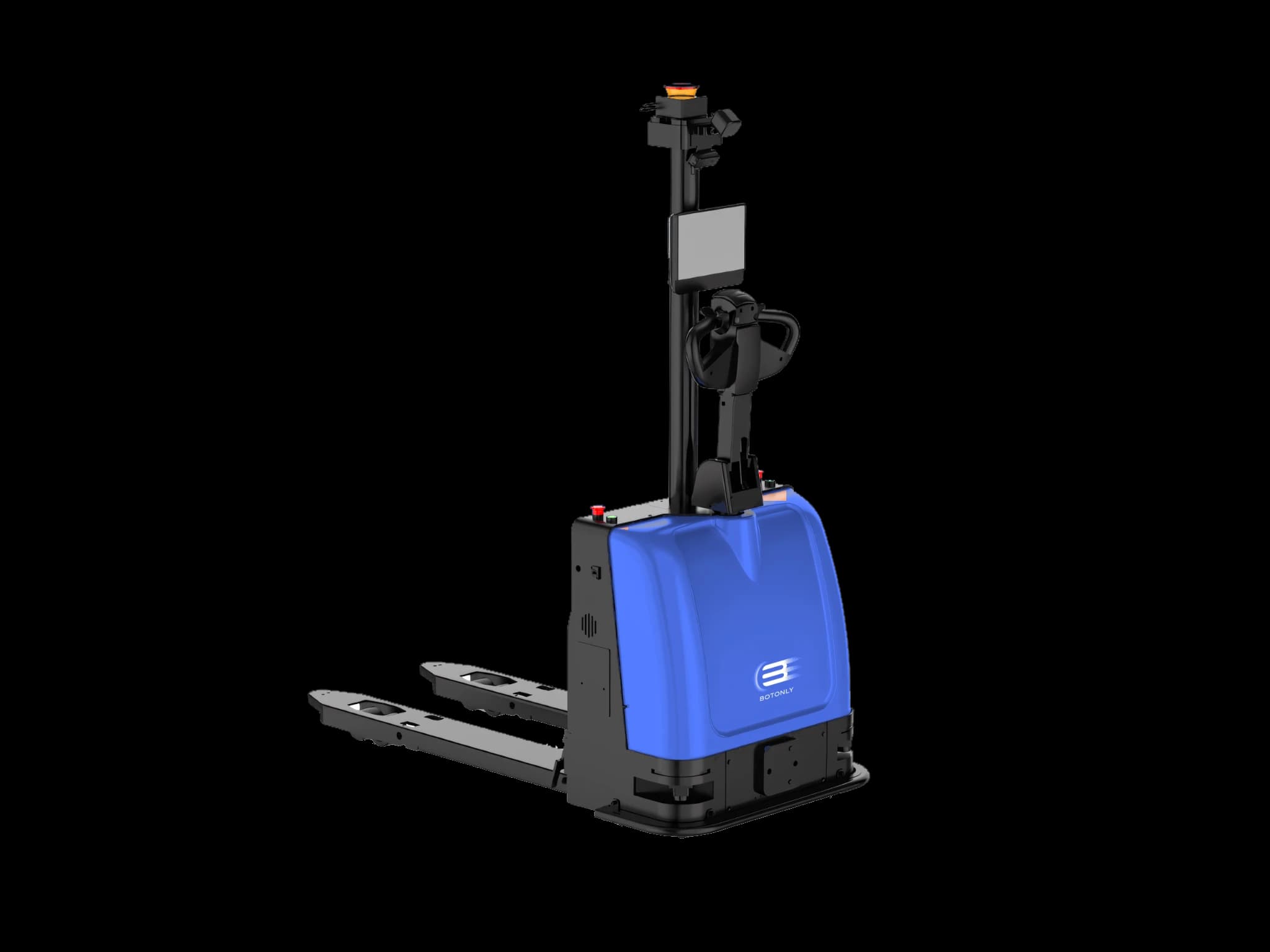 BotOnly FLT-PH-113 Manual/Automatic Pallet-Handling Forklift