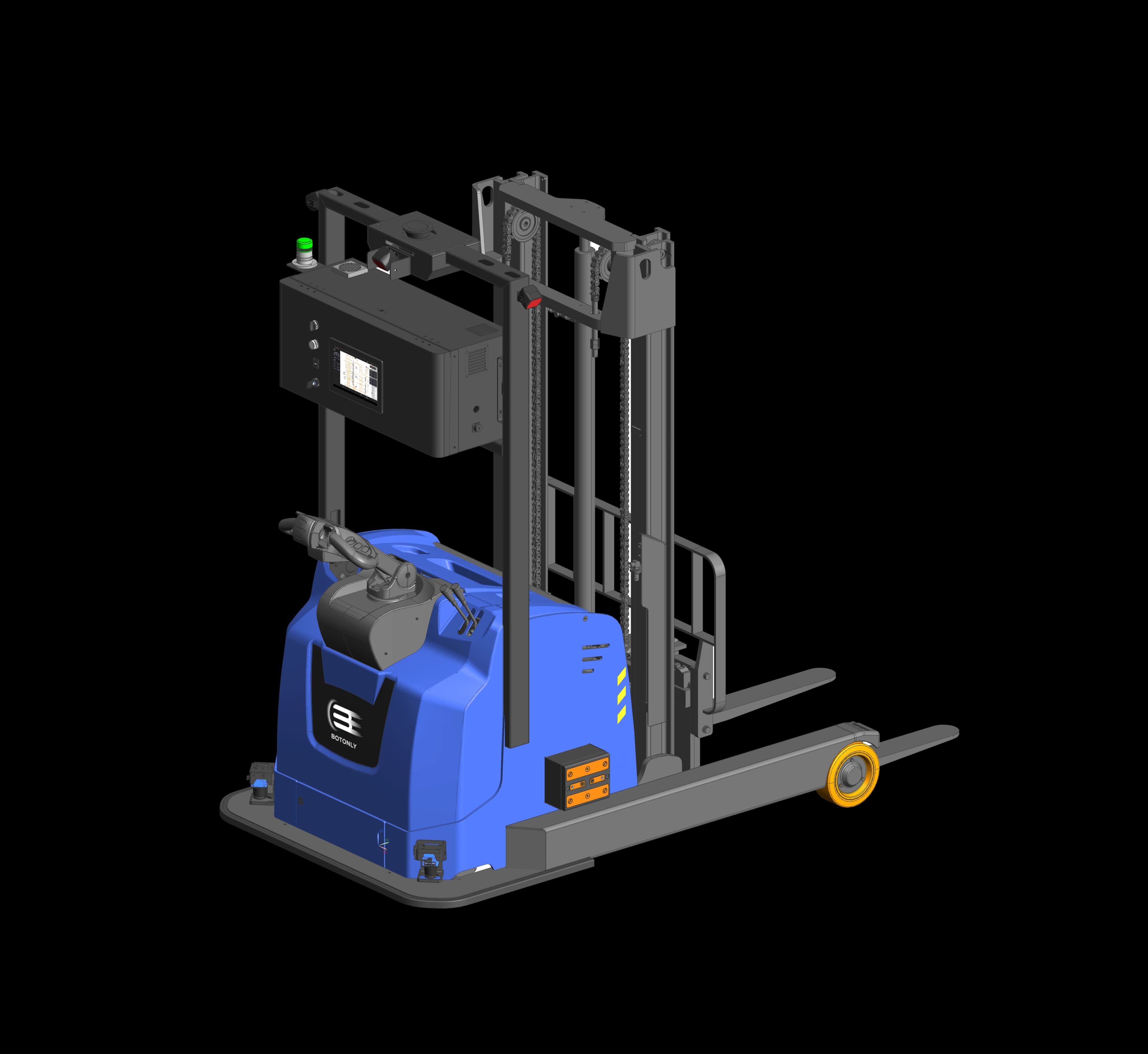 BotOnly FLT-RT-104 Compact Autonomous Reach Truck