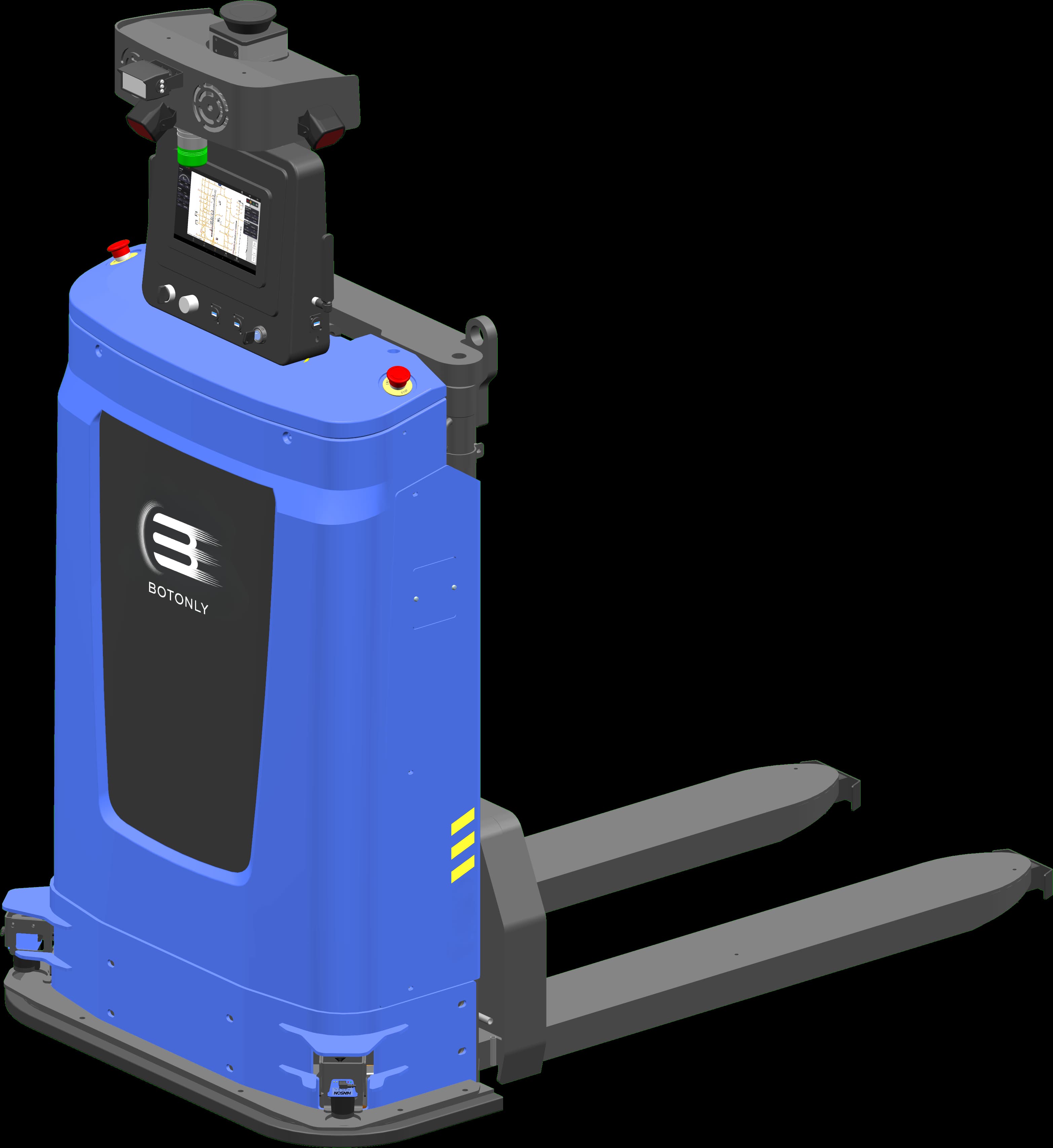 BotOnly STC-PS-102 Compact Pallet Stacker