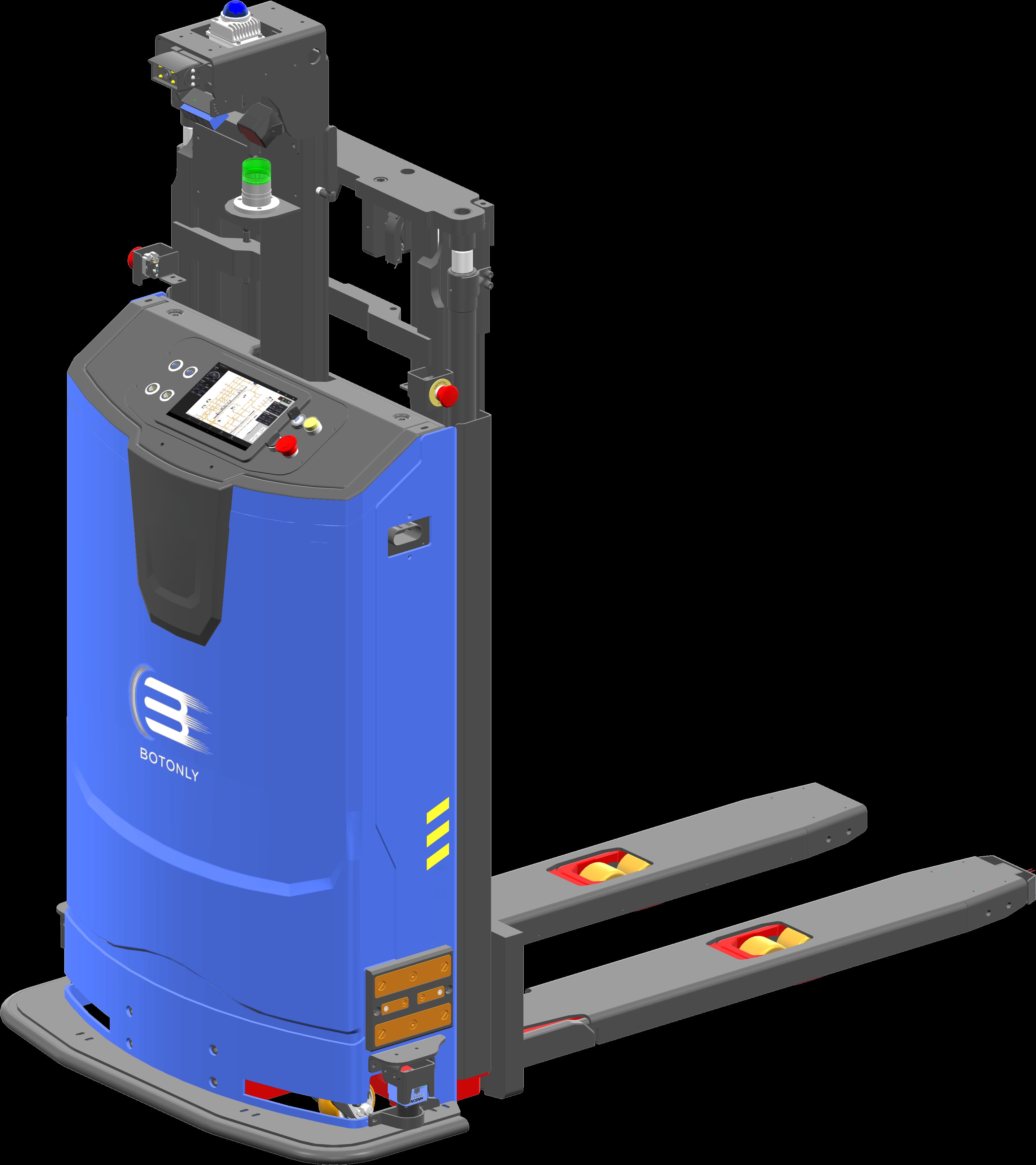 BotOnly STC-PS-103 Compact Pallet Stacker