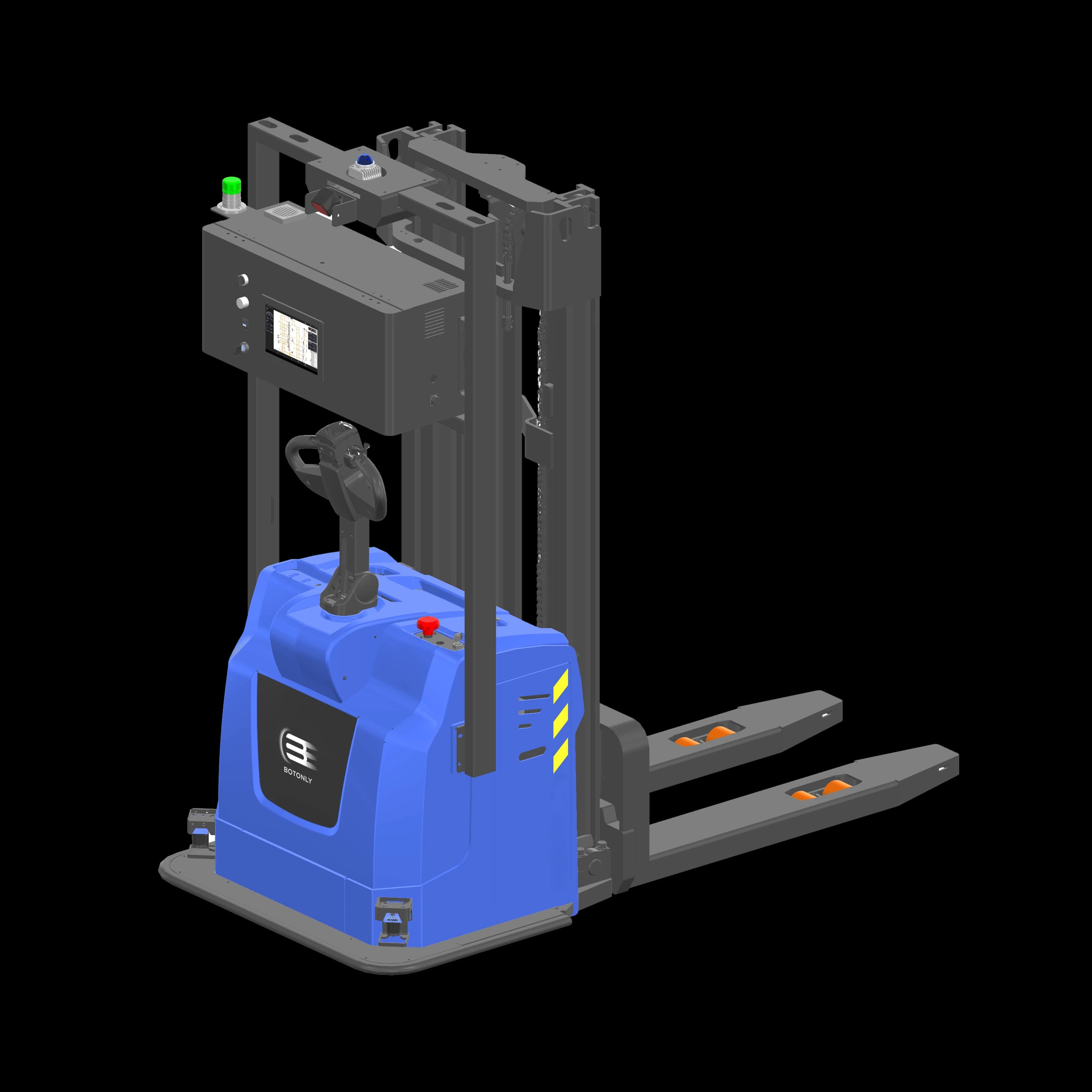 BotOnly STC-PS-107 autonomous pallet stacker