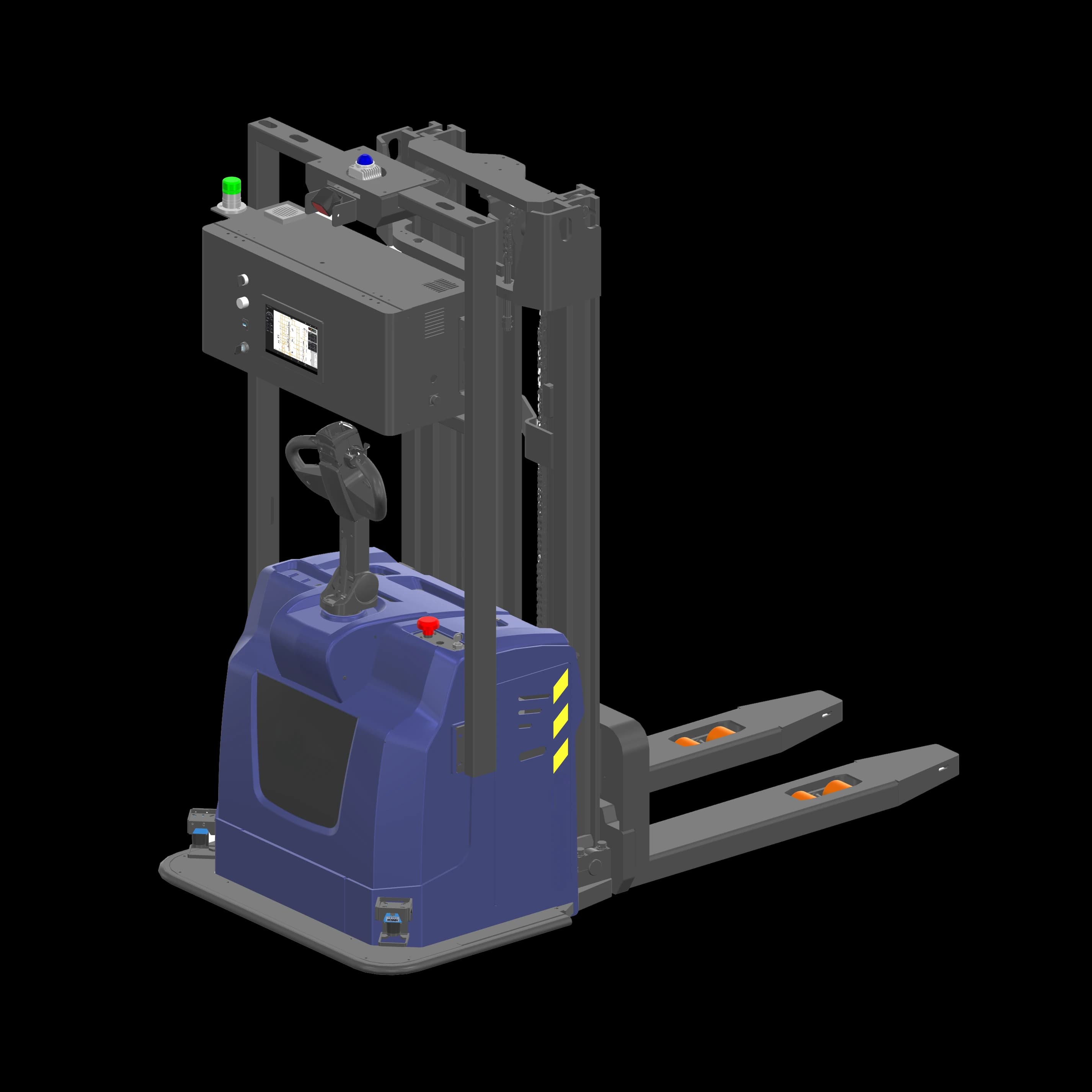 BotOnly STC-PS-110 Standard Pallet Stacker