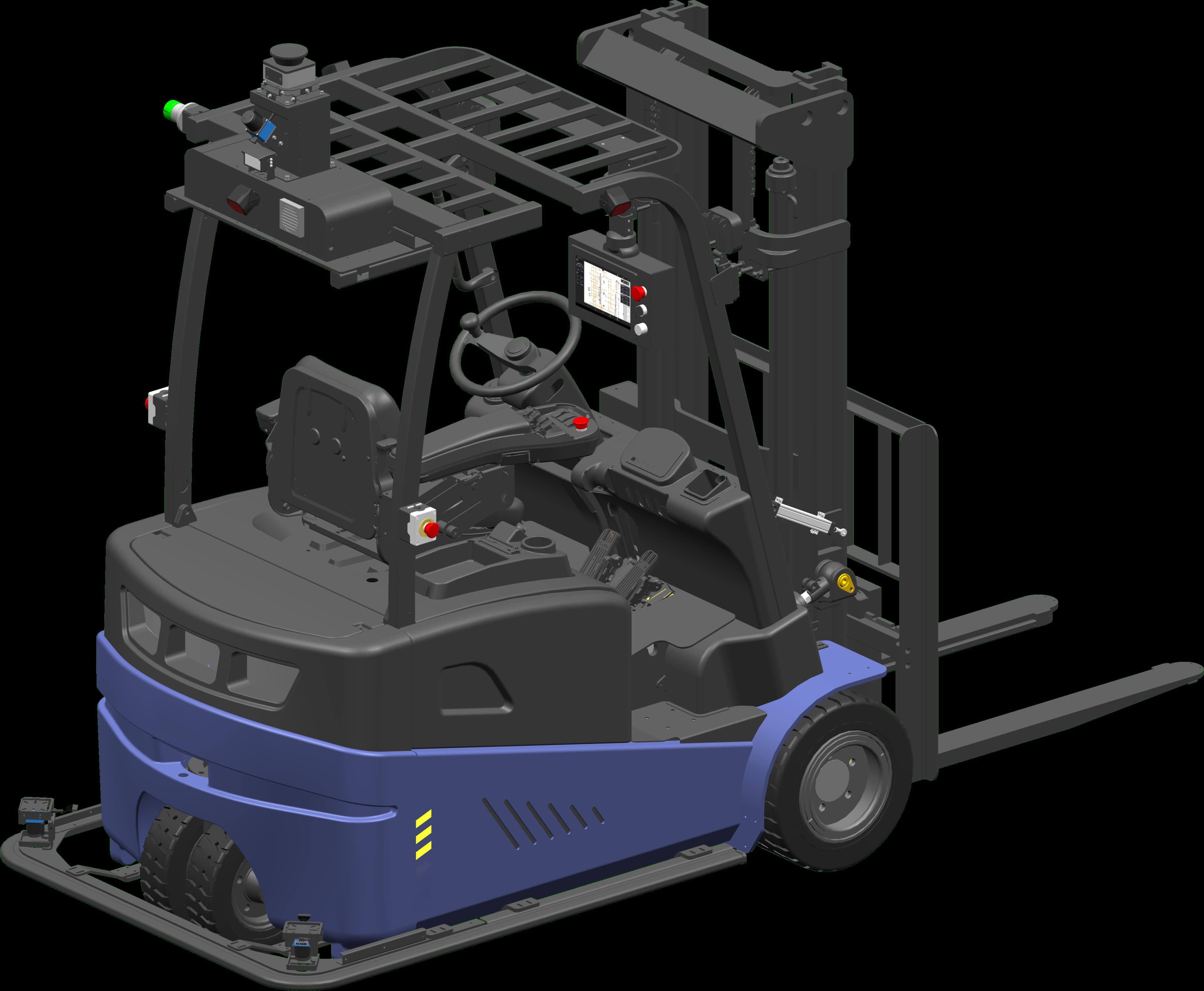 BotOnly FLT-CB-105 Outdoor Autonomous Counterbalance Forklift