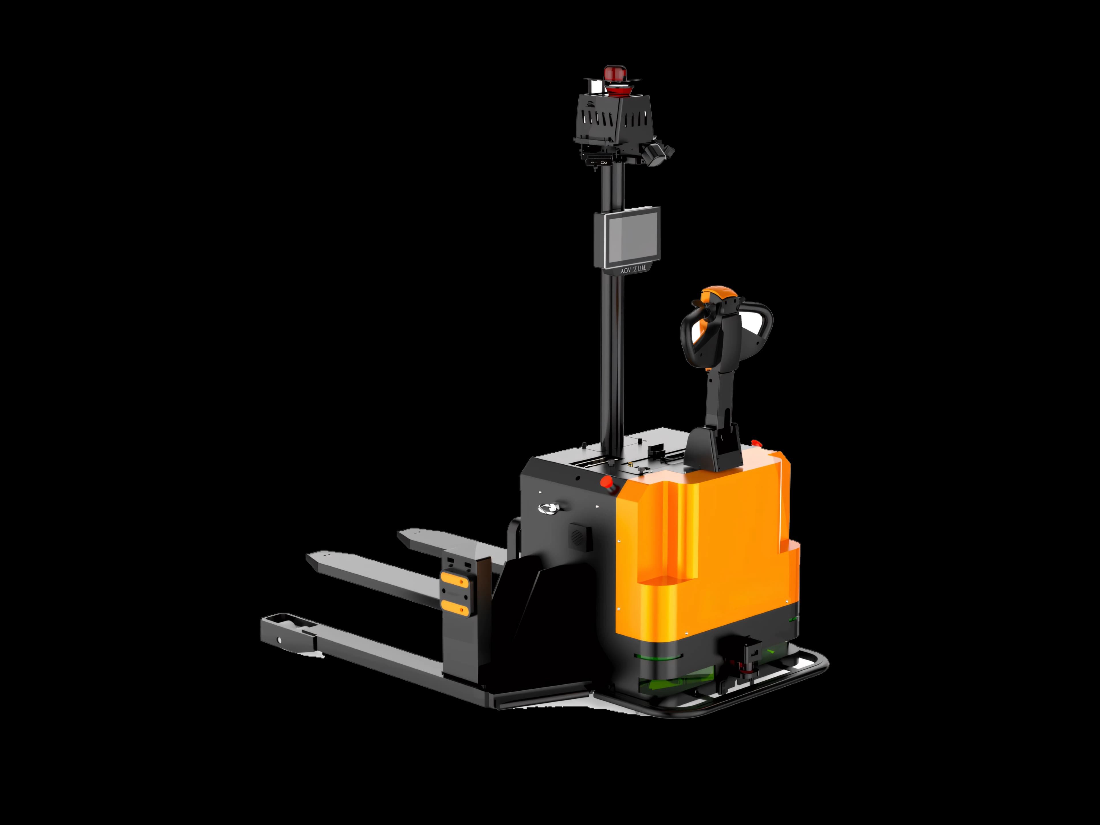 BotOnly FLT-PH-115 Wide-Leg Pallet-Handling Forklift