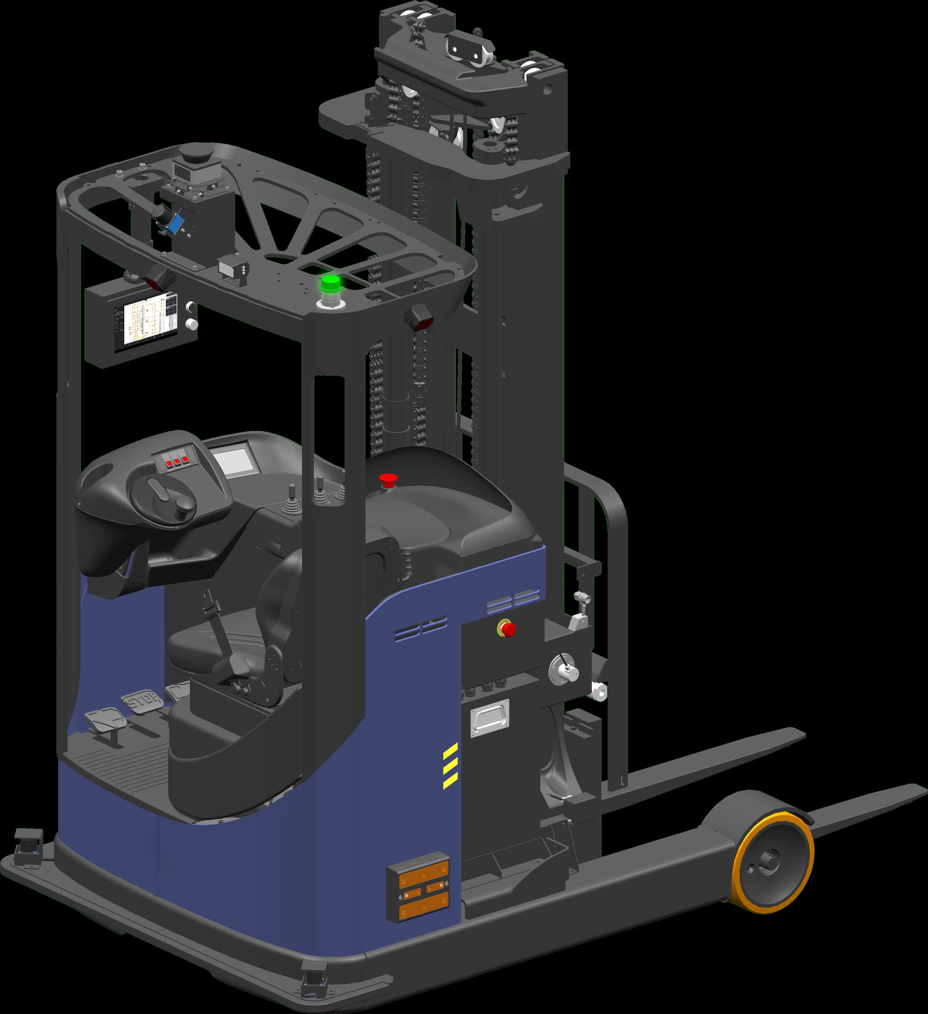 BotOnly FLT-RT-114 Autonomous Reach Truck