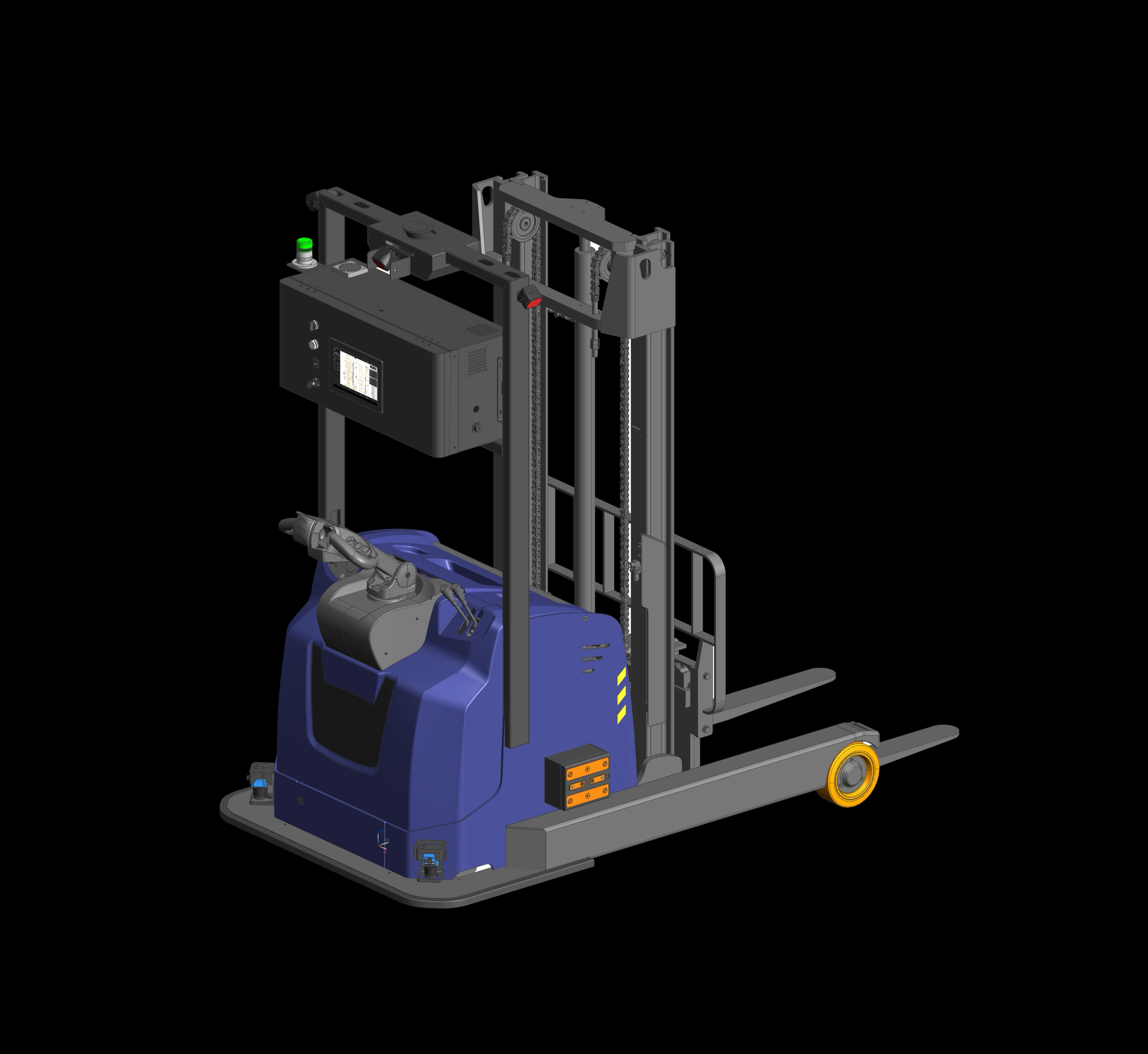 BotOnly FLT-RT-104 Compact Autonomous Reach Truck