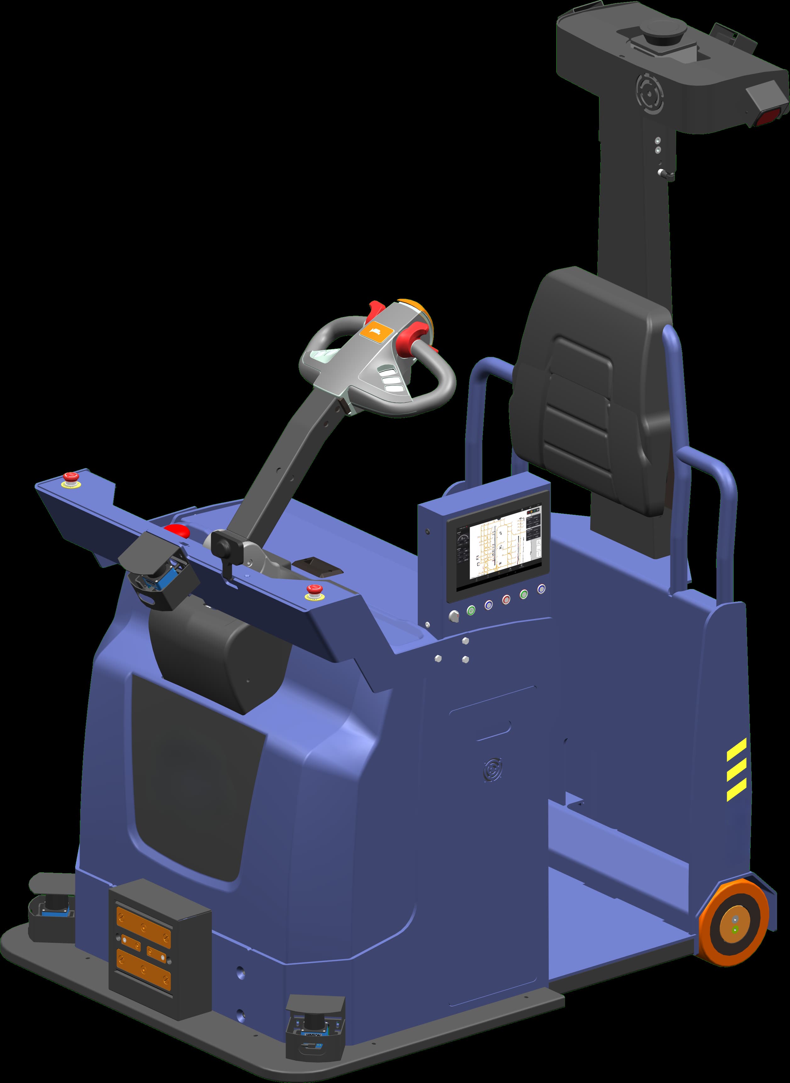 BotOnly AGV-TT-101 Autonomous Tow Tractor