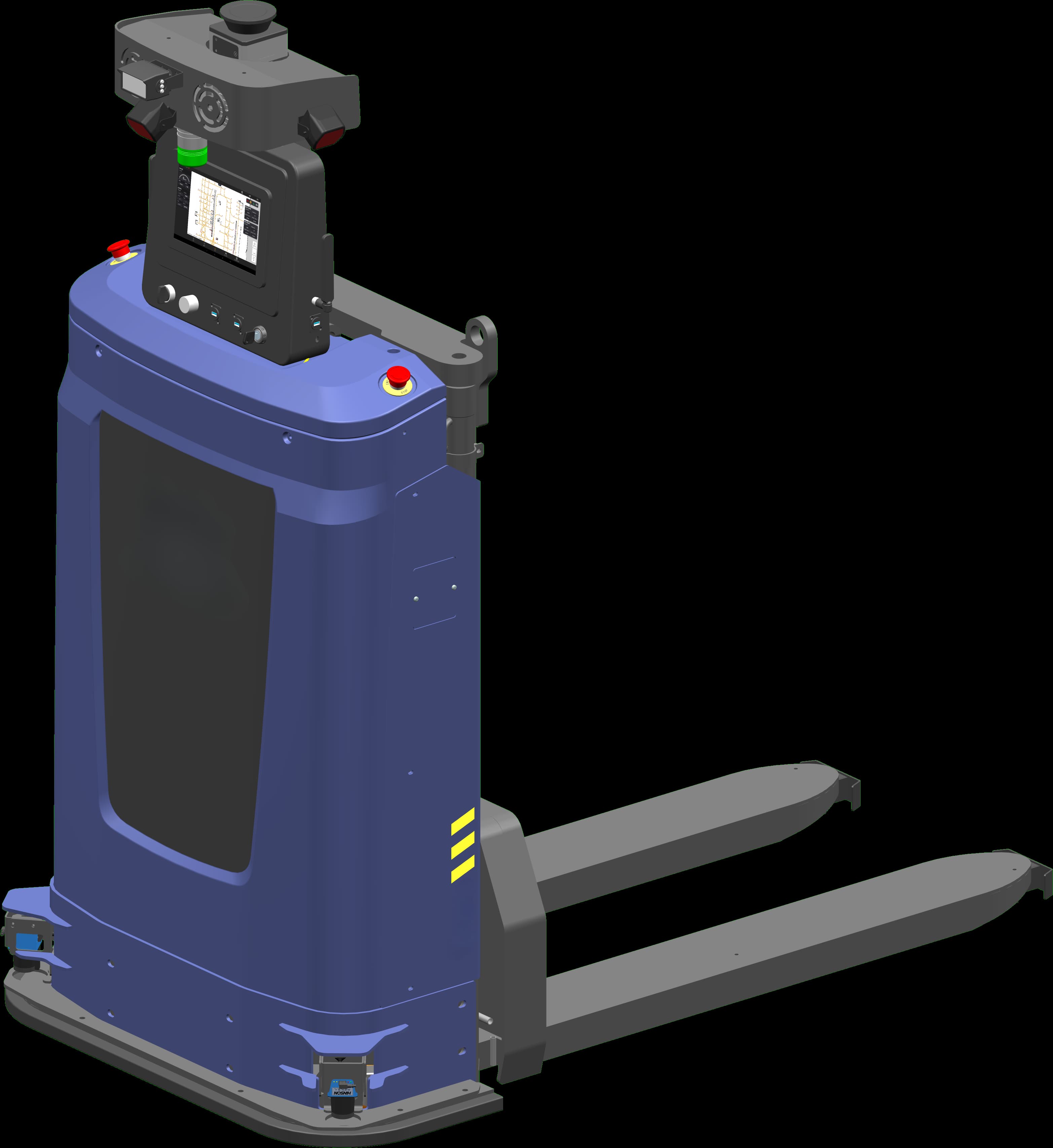 BotOnly STC-PS-102 Compact Pallet Stacker