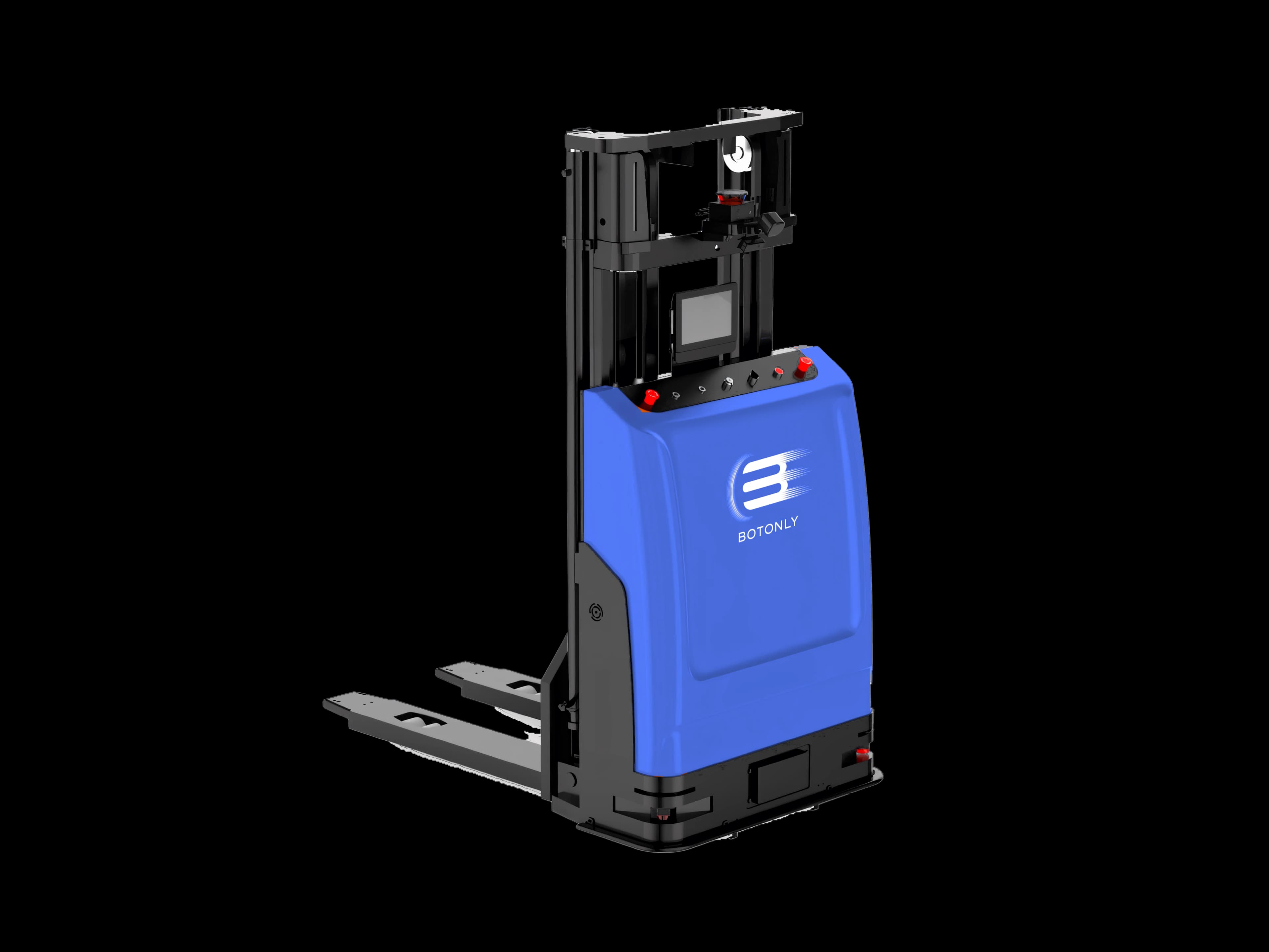Autonomous pallet stacker